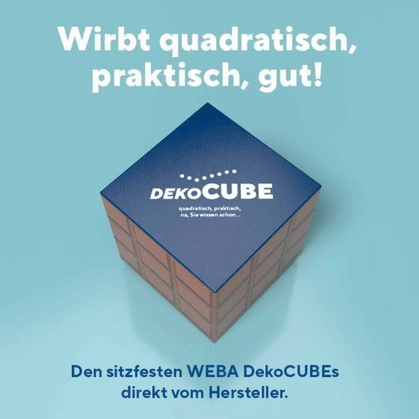 Sitzwürfel bedrucken WEBA DekoCube