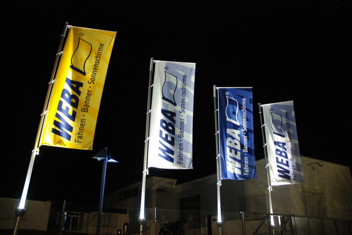 Fahnenmastbeleuchtung FlagLight LED 1 Base