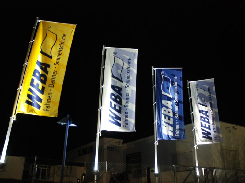 Fahnenmastbeleuchtung FlagLight LED 1 Base