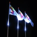 Fahnenmastbeleuchtung Flaglight led 1 topanwedungsbeispiel
