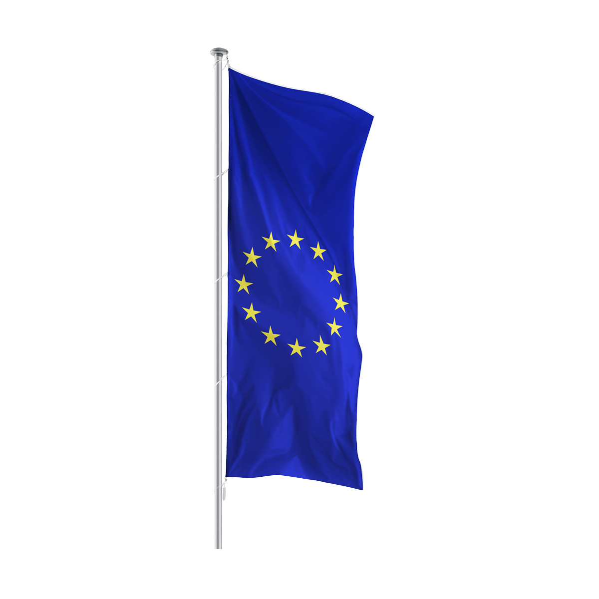 Hochformatfahne Nationalfahne Europäische Union
