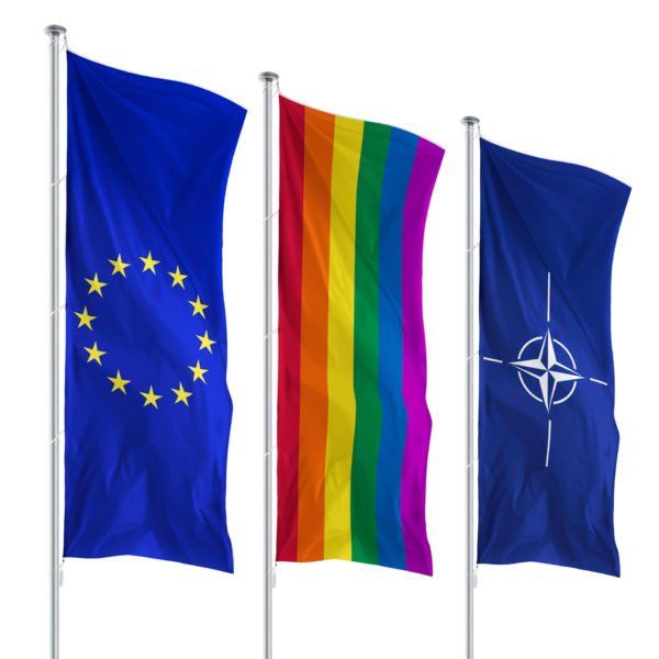 WEBA Sondermotivfahnen ohne Ausleger