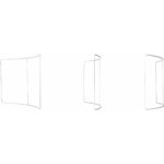 DekoCover Wall Curved Gestell