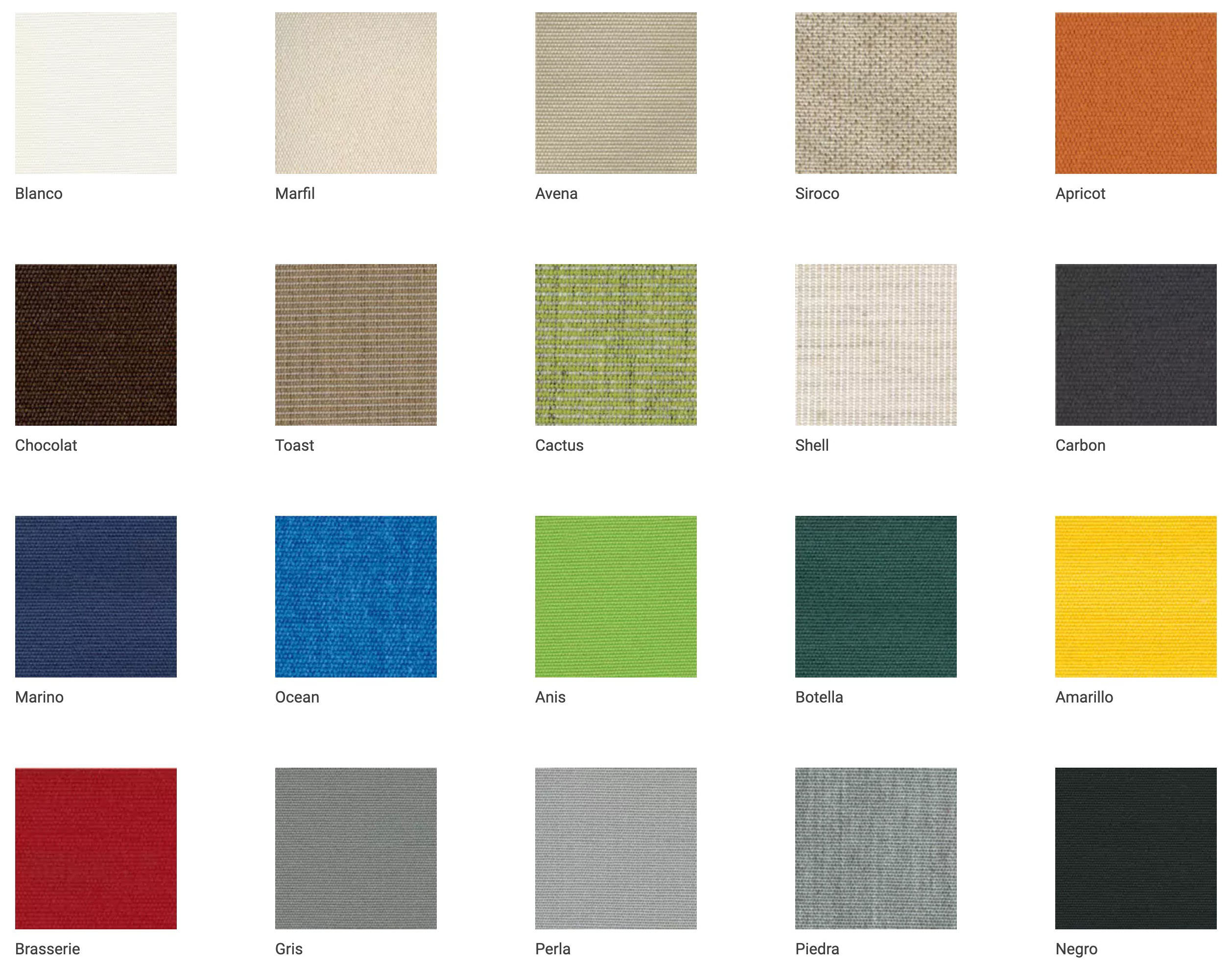 Material Multy-Line Farben