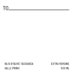 Olivenöl Etikett