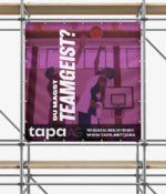 Mitarbeitersuche Gerüstbanner mit Werbefläche