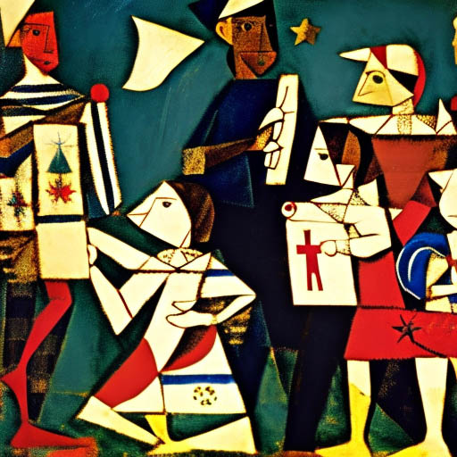 127305823_two_men_and_two_women_and_two_children_celebrating_christmas_holding_a_flag__picasso_1