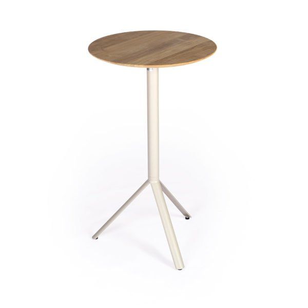 WEISHÄUPL Stehtisch Trio Perlbeige