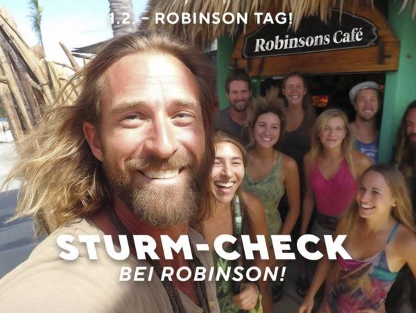 Robinson Crusoe bleibt nicht allein!