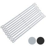 Kunststoff Seilschlaufen als Zubehör in Weiß