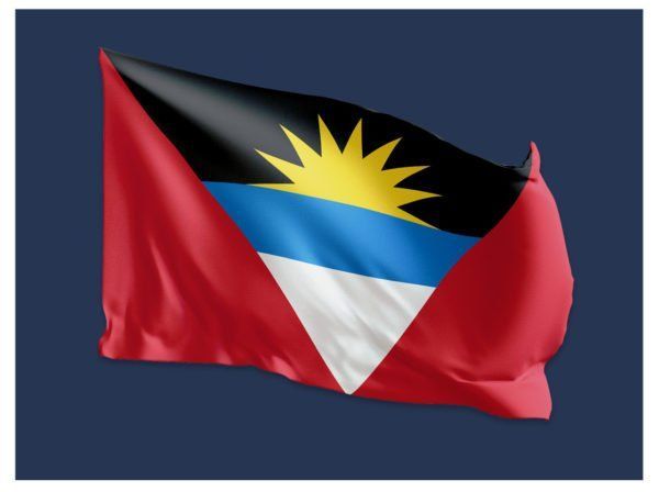 Mit Flaggen um die Welt: Antigua und Barbuda Flagge