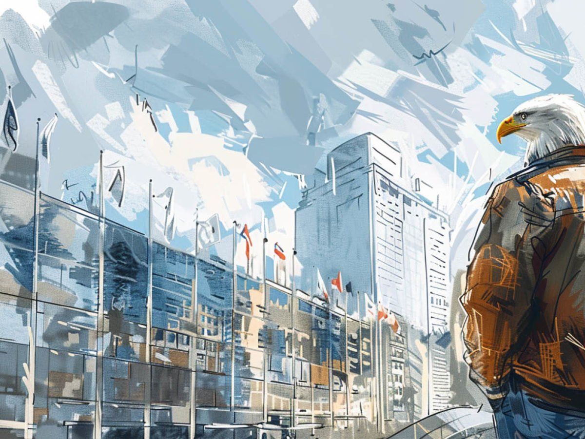 Marketingplanung Blick des Adlers