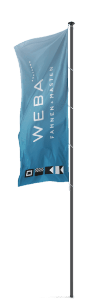WEBA Fahnenmast Anthrazit
