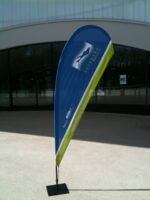 WEBA Netzwerk Bodensee Beachsign Strandfahne