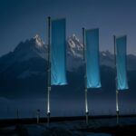 Flaglight Base vor Bergen