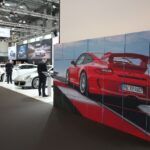 Würfelwand von Porsche