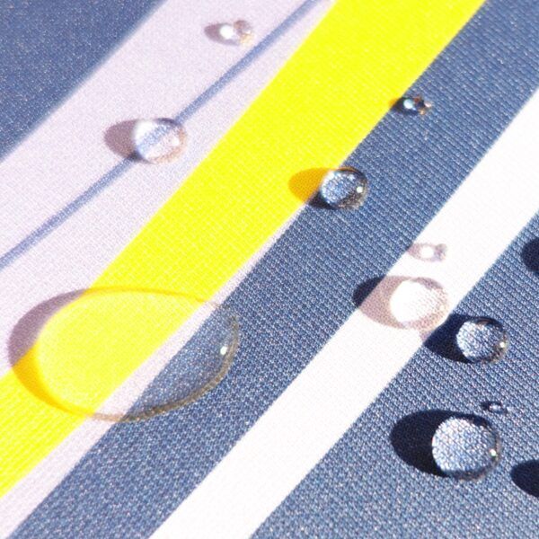 Dekocube Wasserabweisung veranschaulicht