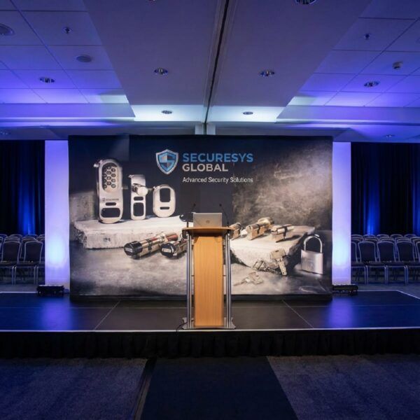 DekoWall bei Konferenz Talk als Anwendung