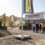 Mobiler Fahnenmastständer für Gabelstapler