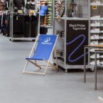 Werbeliegestuhl sunny decathlon