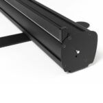 roll up system in schwarz von oben