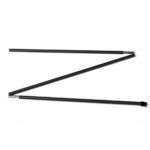 roll up system stab in schwarz