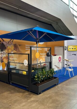 Der WEBA Messestand auf der Intergastra 2026 in Stuttgart