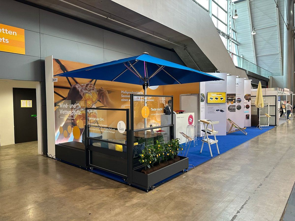 Der WEBA Messestand auf der Intergastra 2026 in Stuttgart