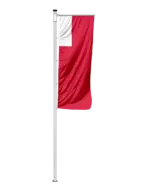 Abu Dhabi Auslegerfahne