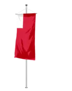 Abu Dhabi Bannerfahne