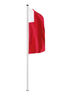 Abu Dhabi Hochformatfahne