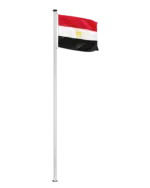Ägypten Hissfahne