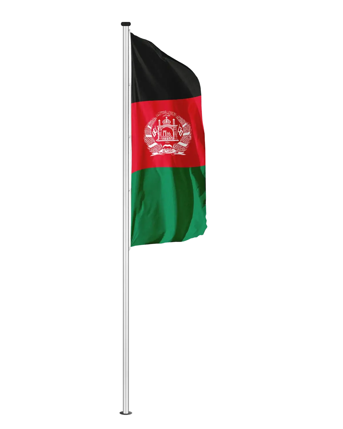 Afghanistan Hochformatfahne