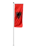 Albanien Auslegerfahne
