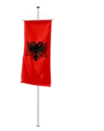 Albanien Bannerfahne
