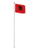 Albanien Hissfahne