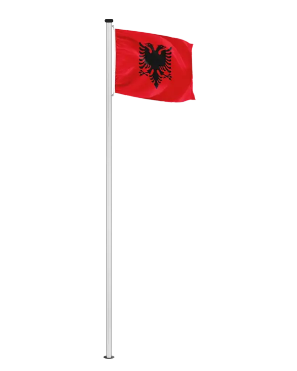 Albanien Hissfahne
