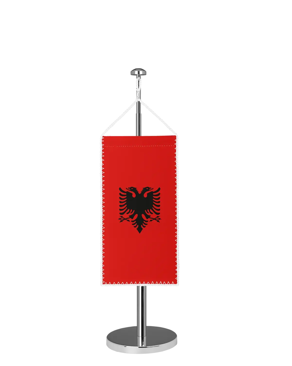 Albanien Tischbannerfahne