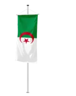 Algerien Bannerfahne