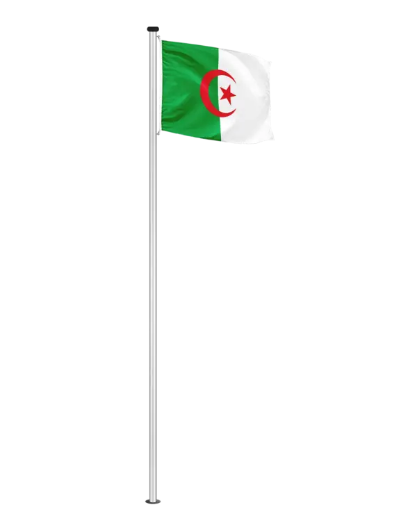 Algerien Hissfahne