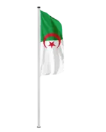 Algerien Hochformatfahne