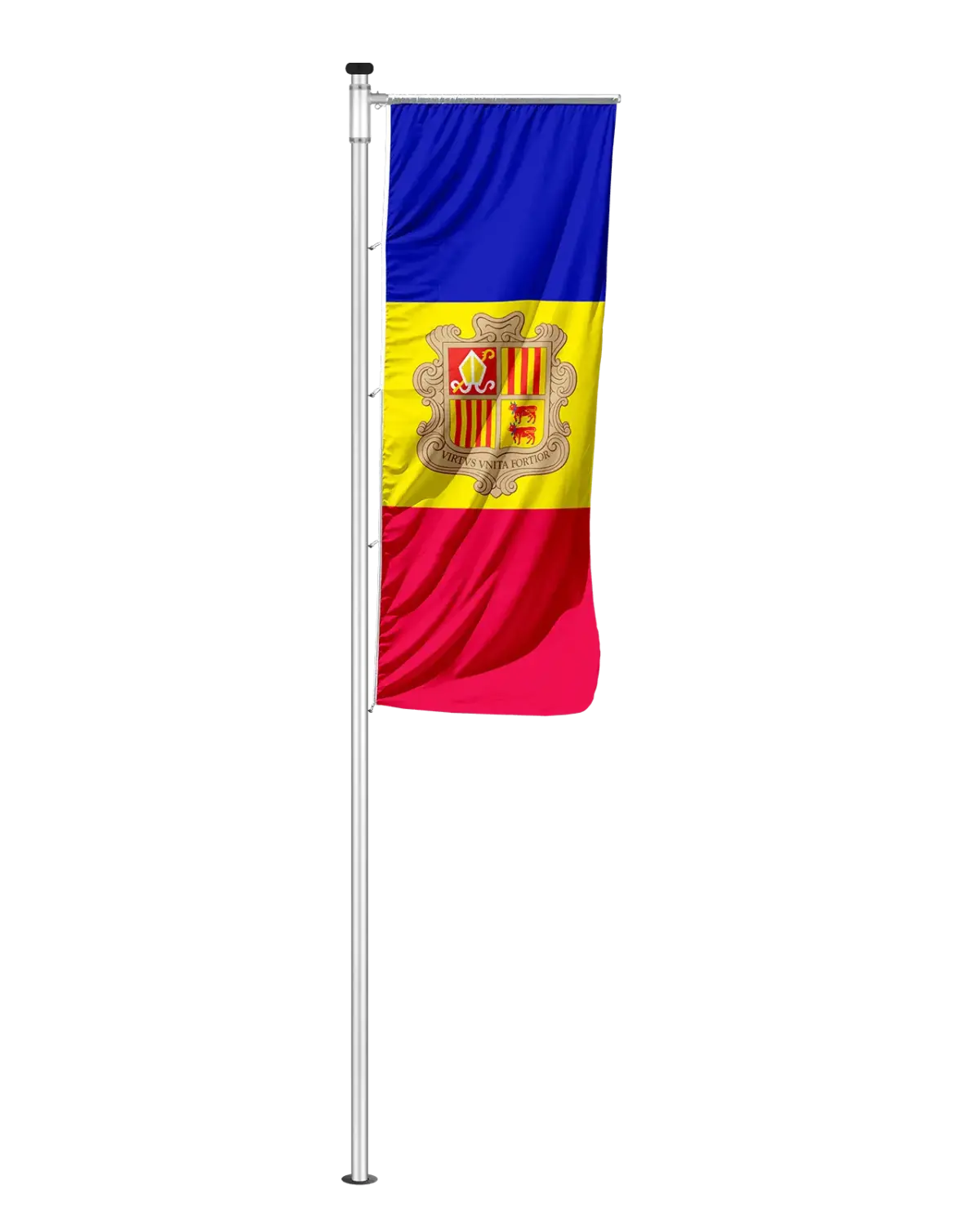 Andorra Auslegerfahne