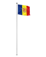 Andorra Hissfahne
