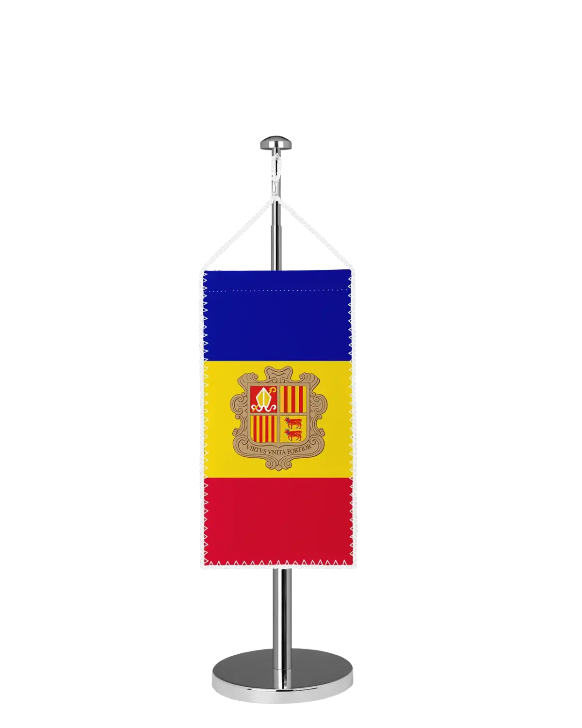 Andorra Tischbannerfahne