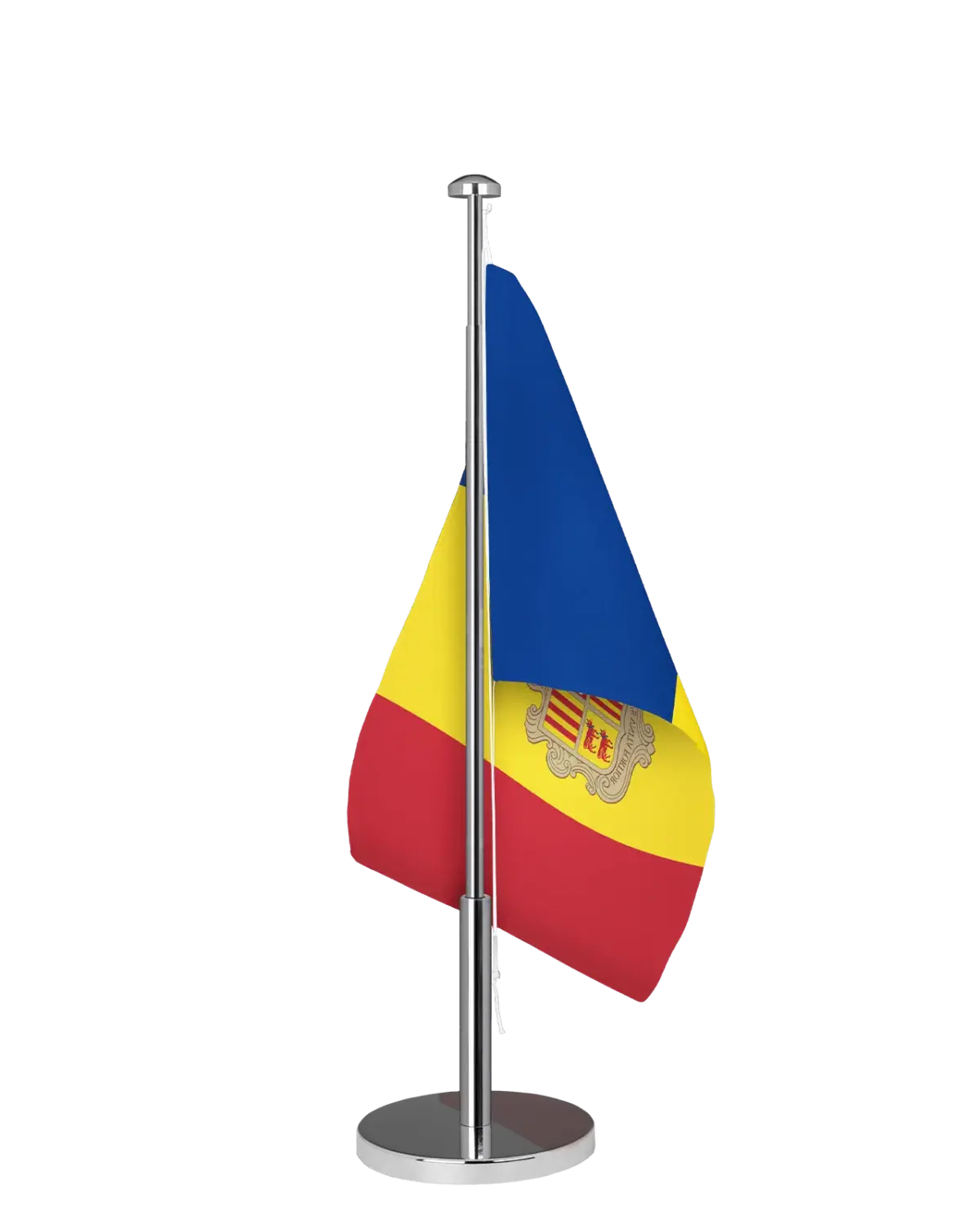 Andorra Tischfahne