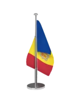 Andorra Tischfahne