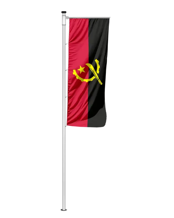 Angola Auslegerfahne