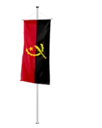 Angola Bannerfahne