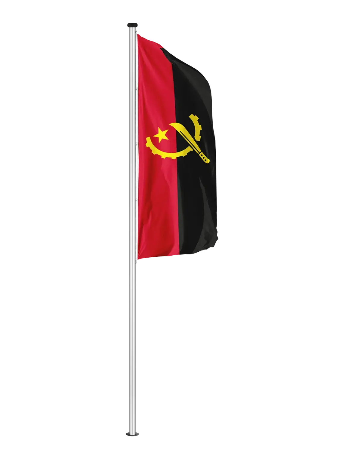Angola Hochformatfahne