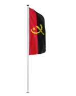 Angola Hochformatfahne